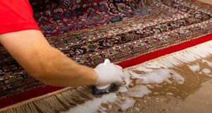 چگونه ریشه فرش را سفید کنیم؟